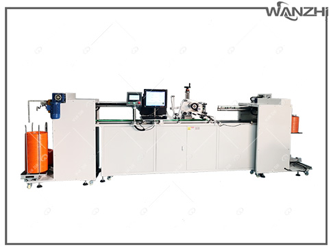 圆桶盖子在线打印贴标机